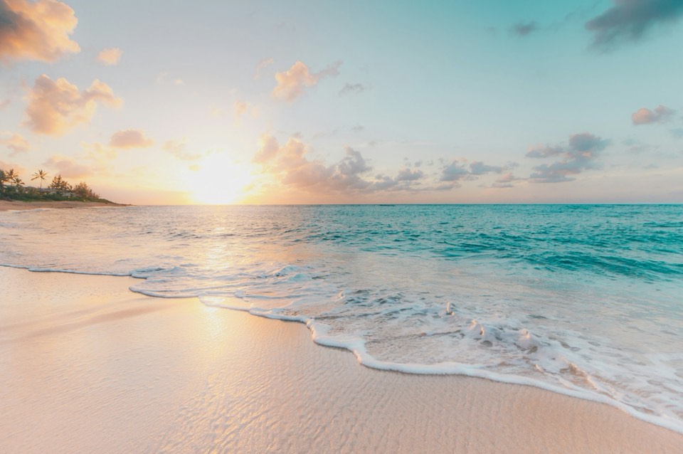 Sunset sail on Grace Bay